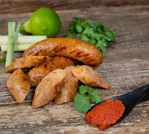 Thai Style Chicken Sausage